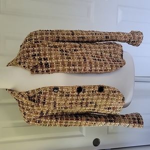 Lafayette 148 New York tweed Blazer size 8